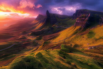 Schottland, Schottische Berglandschaft