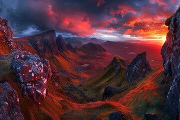 Schottland, Schottische Berglandschaft