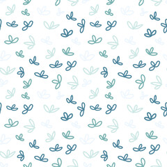 Leaves seamless pattern