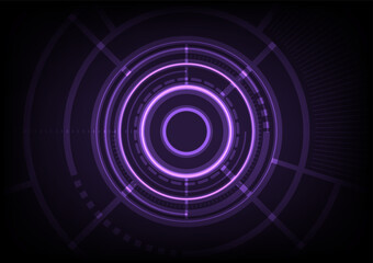 2D illustration, futuristic blue hi-tech digital circuit background, abstract, business, technological or scientific design.