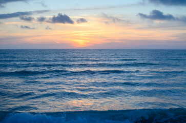 Sunset and storm clouds, Kyrenia, North Cyprus