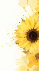 Sunflower backgrounds petal plant.