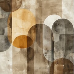 Fototapeta premium Abstract minimalist nordic vibrant wallpaper, design, decor style that captures the essence of art, with bold brushstrokes and a dynamic color palette that evokes a sense of passion and creativity