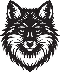 fox head vector