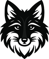 fox head vector