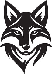 fox head vector