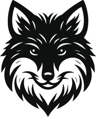 fox head vector