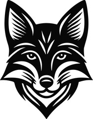 fox head vector