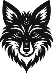 fox head vector
