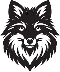 fox head vector