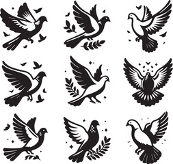 set of birds
