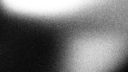 Black white grey grain texture gradient background gray smooth grunge grainy noise poster spotlight banner copy space
