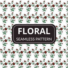 Rose floral pattern design