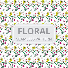 Floral pattern design