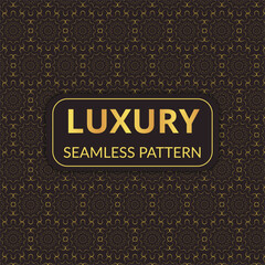 Seamless luxury pattern design