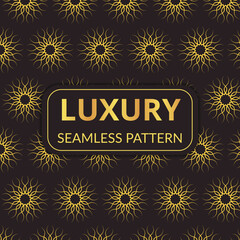 Luxury golden pattern design