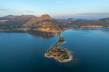 Lake Egirdir of Turkey is situated in the Isparta province. It is also known as the 'seven colored...