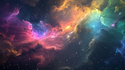 Fototapeta premium Galaxy Background