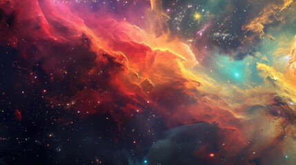 Fototapeta premium Galaxy Background