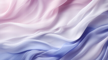 A vibrant and fluid background of multicolored silky fabric flowing gracefully. Background multicolored silk fabric.