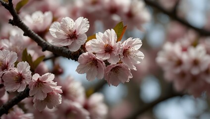 A haiku capturing the fleeting beauty of cherry blossoms in spring ai_generated