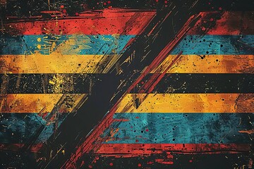 Naklejka premium Juneteenth, Freedom Day, Emancipation Day, or Black Independence Day, is a powerful reminder of strength, resilience, and perseverance in the face of adversity. smartphone wallpaper illustration