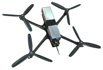 FPV racing drone with carbon frame