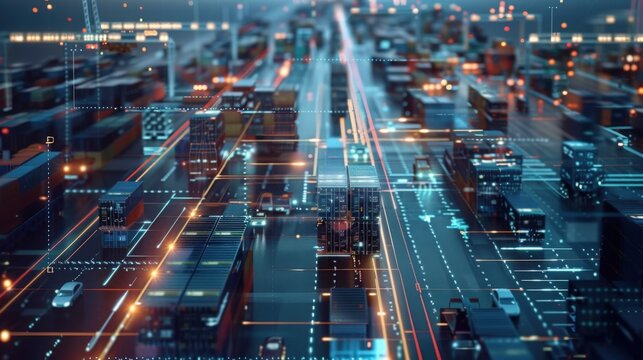 Cross-Border Supply Chain Optimization, delve into the intricacies of multinational corporation operations, showcasing how AI algorithms streamline supply chain logistics across global operations