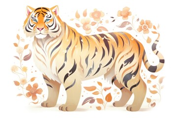 Obraz premium Tiger wildlife animal mammal.