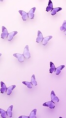 Pastel butterfly pattern purple backgrounds petal.