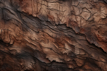 Processed collage of old tree bark trunk material texture. Background for banner, backdrop