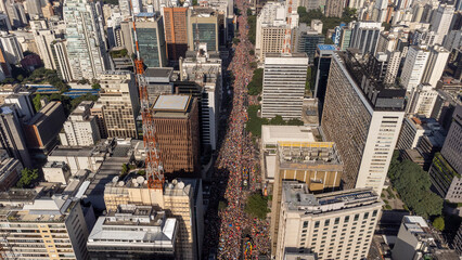 São Paulo, Brazil - June 2, 2024 - This weekend, the 28th edition, the São Paulo LGBT+ Pride...