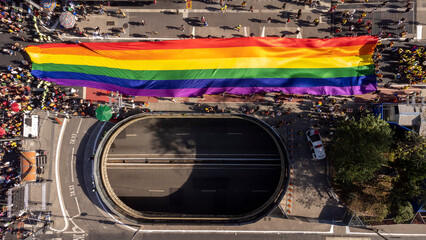 São Paulo, Brazil - June 2, 2024 - This weekend, the 28th edition, the São Paulo LGBT+ Pride...