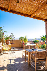 オシャレなルーフトップの空間