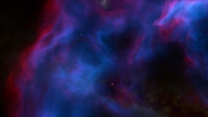 Colorful space galaxy cloud nebula. Stary night cosmos. Universe science astronomy. Supernova background wallpaper