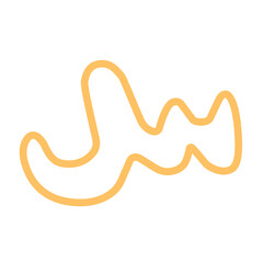 abstract shape line art