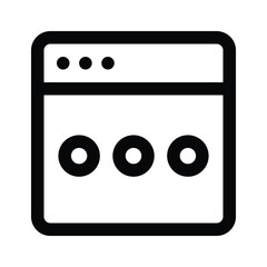 Grab this amazing icon of website password in editable style