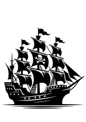 Pirates SVG, Pirate Cannon SVG, Pirate Flag SVG, Pirate Ship SVG, Treasure chest SVG, Ocean SVG, Pirates Silhouette, Vector, Clipart, Cut file for Cricut SVG, JPG, PNG
