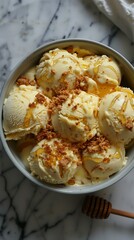 Sweet Treat in a Grey Pot Generative AI