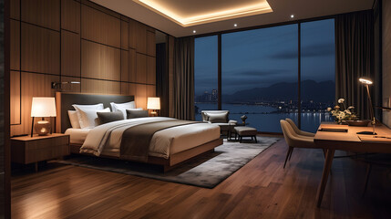 A jolly Santa Claus against a snowy background, embodying the festive spirit and holiday cheer.