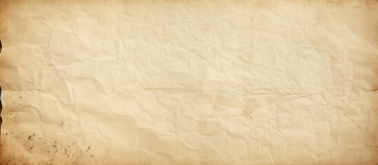 Obraz premium Brown recycled craft paper texture as background Cream paper texture Old vintage page or grunge vignette Pattern rough art creased grunge letter Hardboard with copy space for text