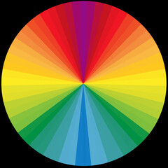 Obraz premium Couleurs palette guide
