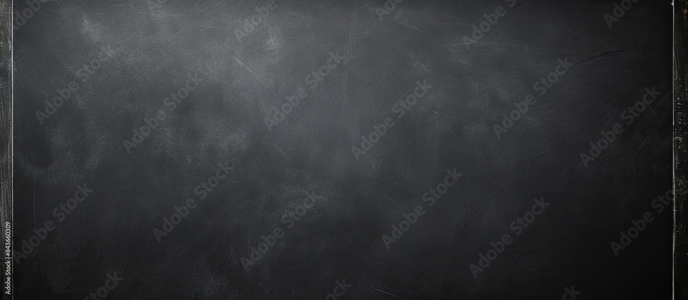 Poster Black paper texture background Paper empty for text Dark design is blackboard Copy space in design Modern creative with dark