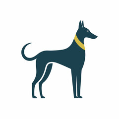 Dog logo vector icon