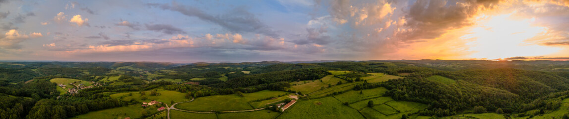 Fototapeta premium Naturpark Morvan in Frankreich