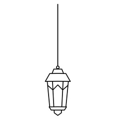 Islamic lantern icon