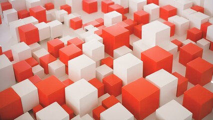 Obraz premium cube, Generative AI, 