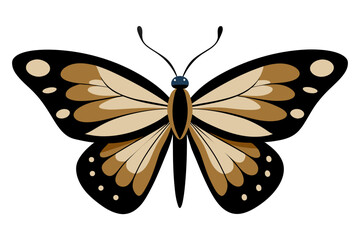 cute butterfly vector artwork illustration,