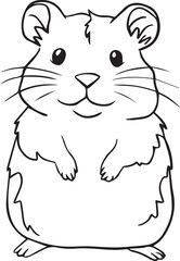 Set of vector illustrations in cartoon style. Super Cute cats with big eyes on white background