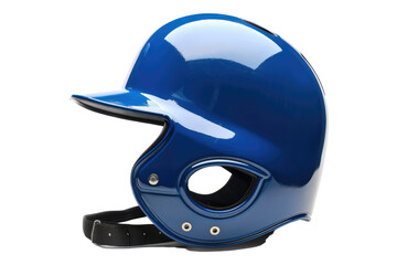 Batting helmet isolated on transparent background